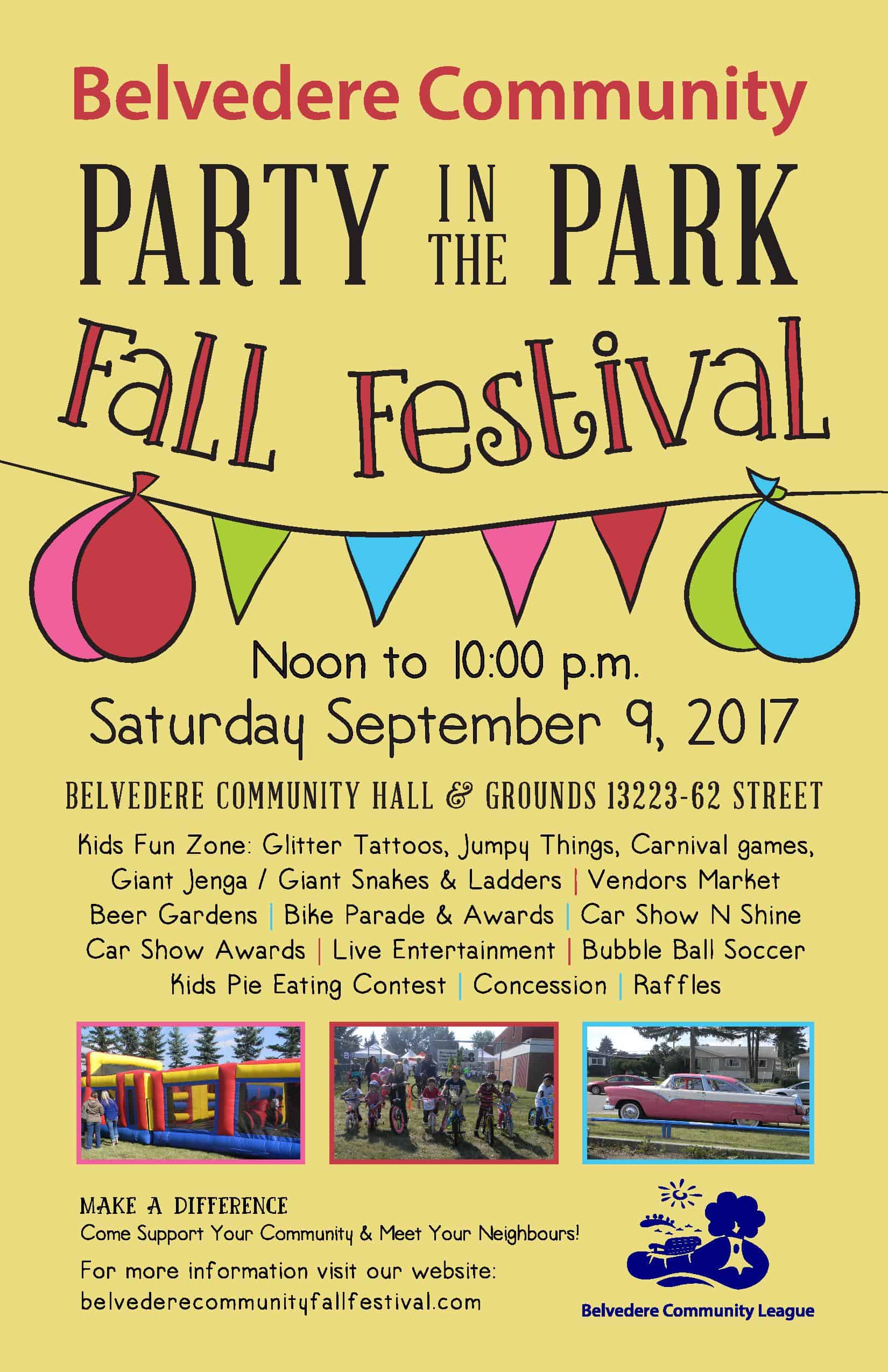 Belvedere Fall Festival 2017