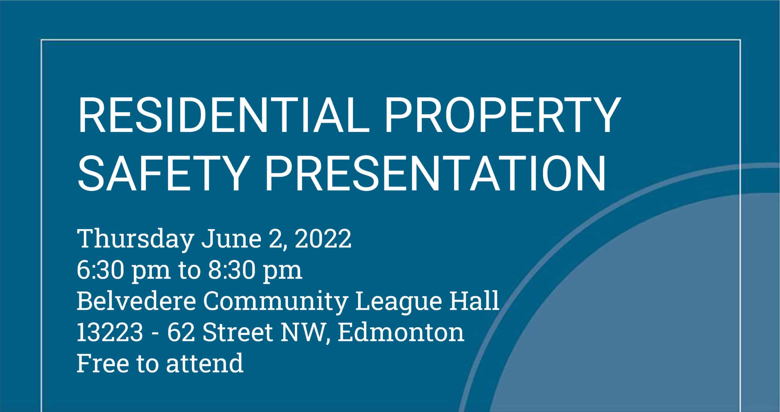 Residential Property Safety Presentation