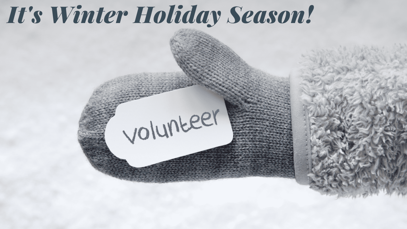 Can You Volunteer for a Winter Event?
