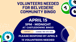 April Bingo! (Volunteers Needed) @ Castledowns Bingo Hall